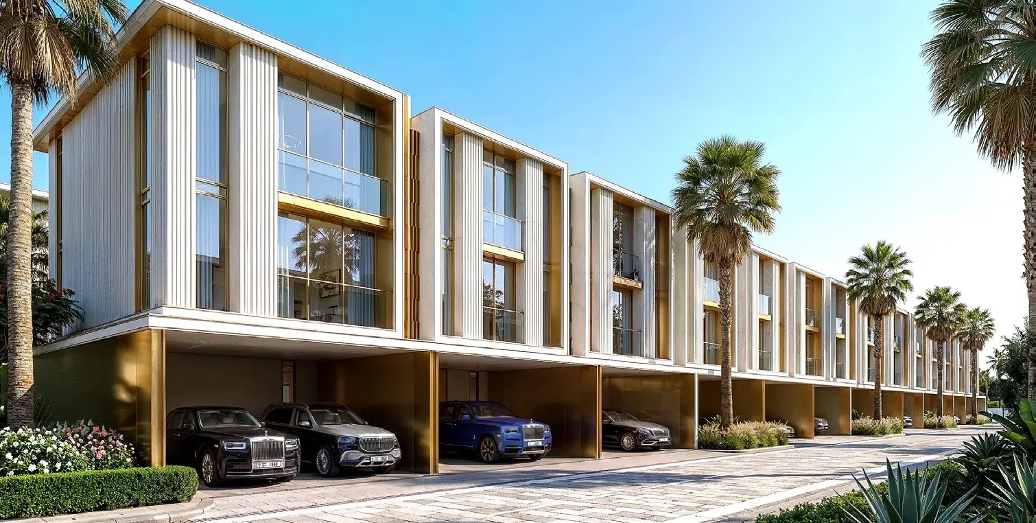 Tilal Binghatti · Oasis Villa — render 2